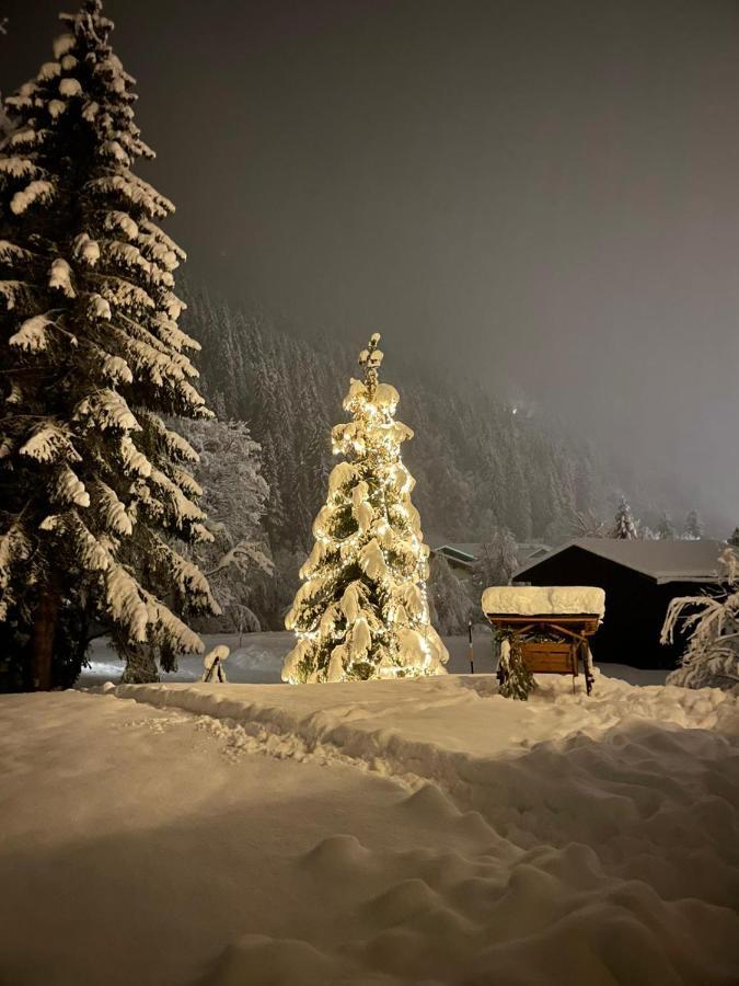 Haus Hubertus - Gaestehaus Sahler Partenen Dış mekan fotoğraf